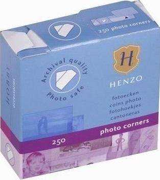 Henzo Fotonarożniki białe 250szt