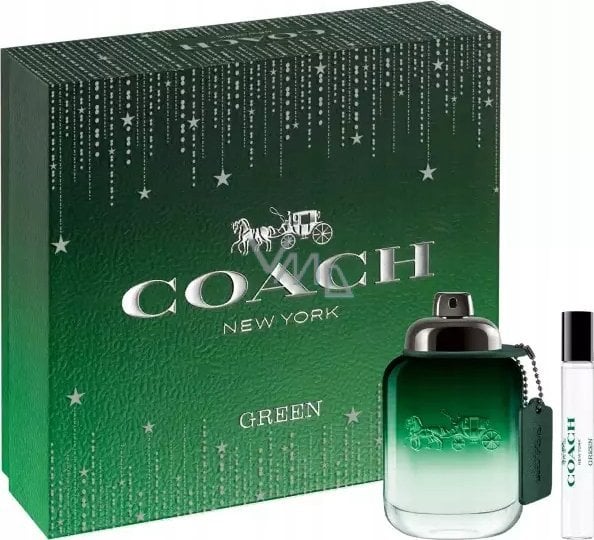 Coach COACH SET (GREEN (M) EDT/S 60ML + TRAVEL SPRAY 7,5ML)