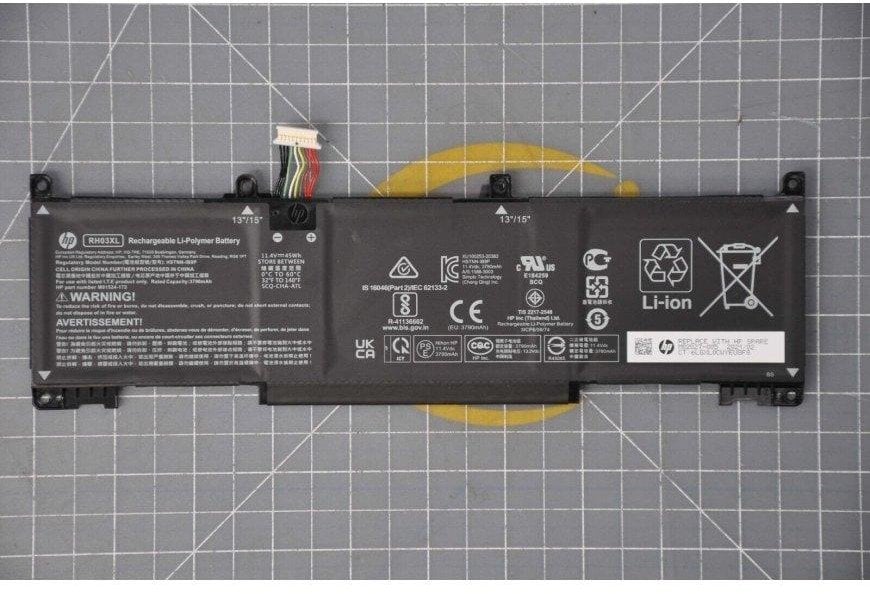 HP 44Wh Lithium-Polymer laptop