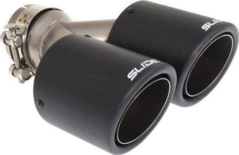 SLIDE_D Podwójna Końcówka tłumika 89mm wejście 63,5mm SLIDE