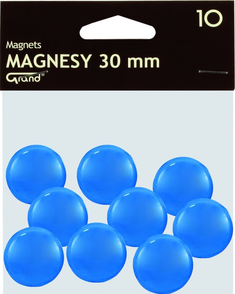 Argo Magnesy 15mm ARGO WF 607173 niebieskie 10 szt