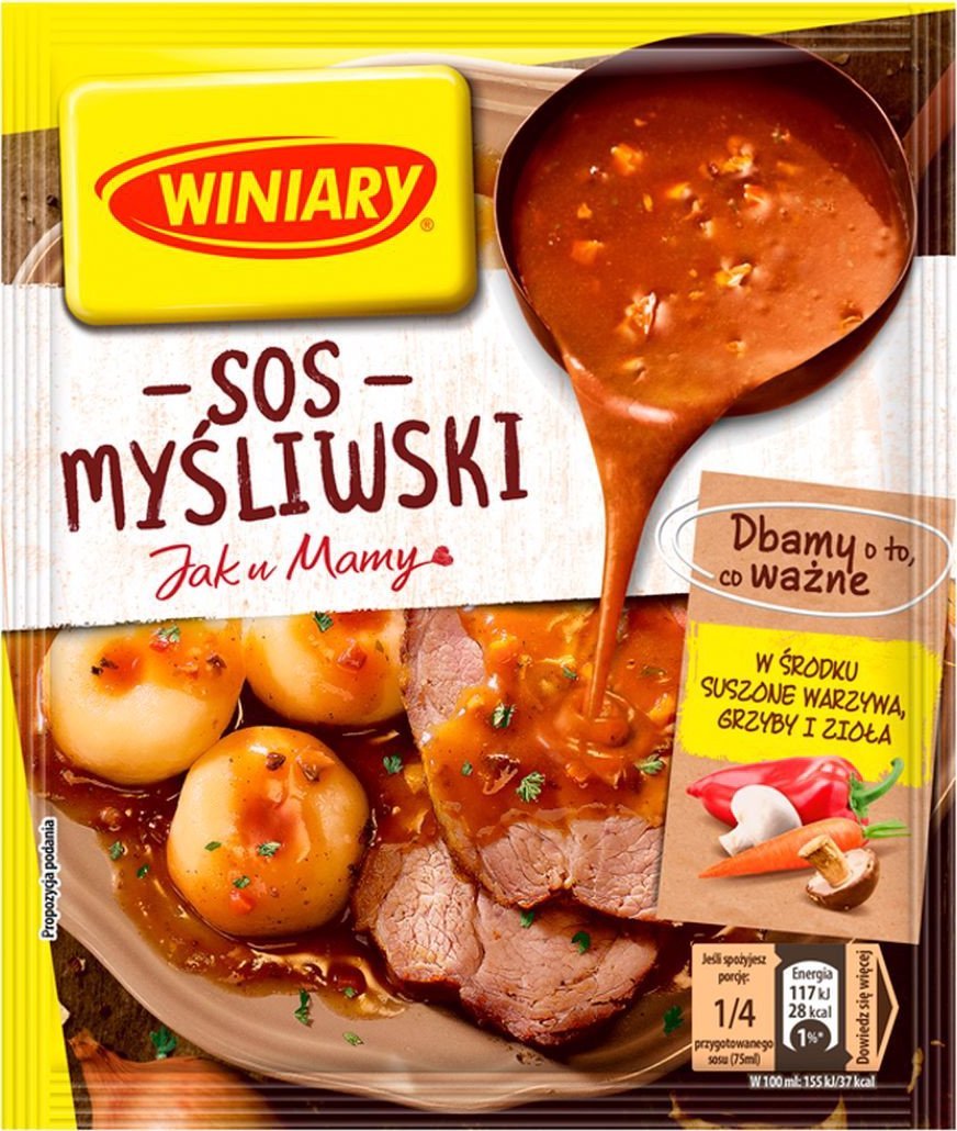 WINIARY Winiary Jak u Mamy Sos myśliwski 30 g