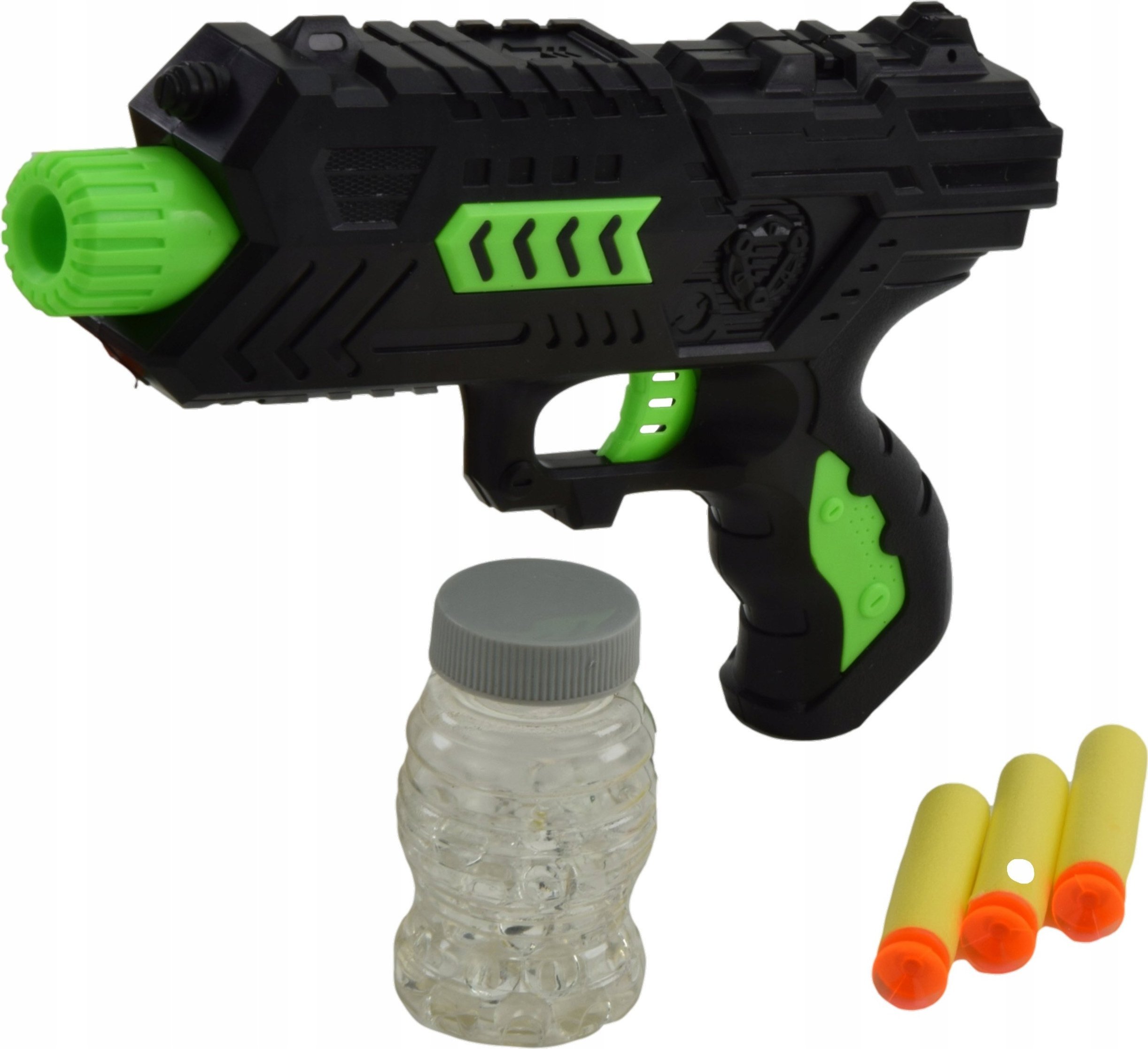Skleplolki PISTOLET na kulki 100szt STRZAŁKI 3szt BROŃ