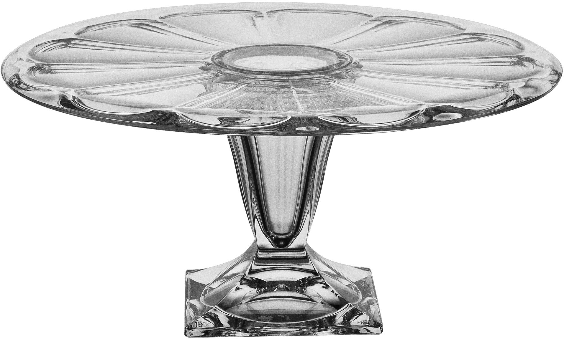 Tortownica patera kryształowa 34 cm Panel 655905