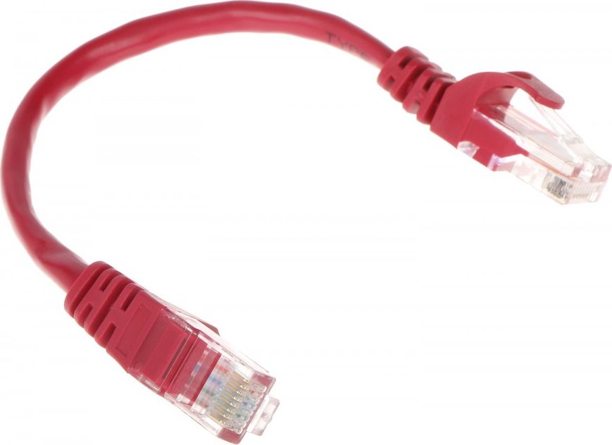 RBLINE PATCHCORD RJ45/0.2-RED 0.2m