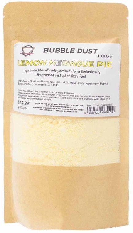 Puder do kąpieli - Ciasto cytrynowe