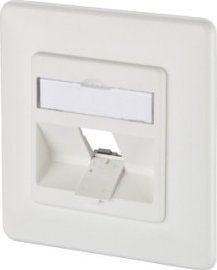 Metz METZ CONNECT Puszka połączeniowa Keystone podtynkowa 1 port pusta biała
