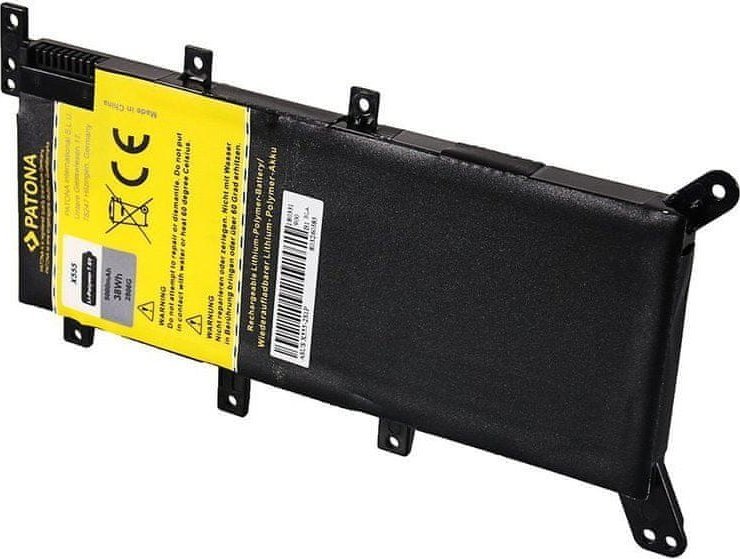 Bateria PATONA pro Asus X555 5000mAh Li-pol 7,6V C21N1347 (PT2806)