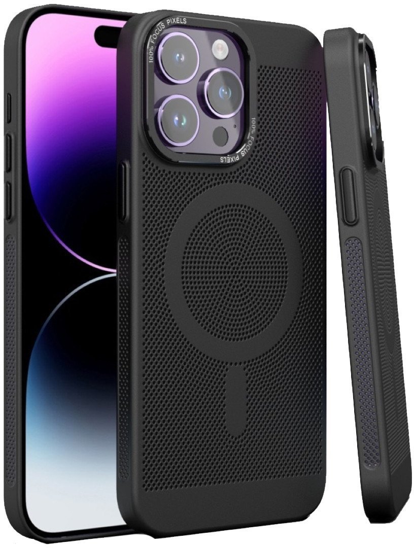 Etui Magnetyczne Magsafe Supero Dotmagsafe do iPhone 15 Pro Max, Czarne