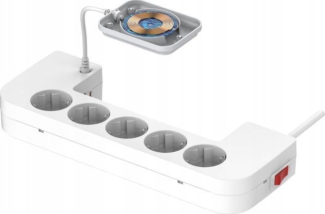 Listwa antyprzepięciowa Energizer z zabezpieczeniem EPB2500W03EU