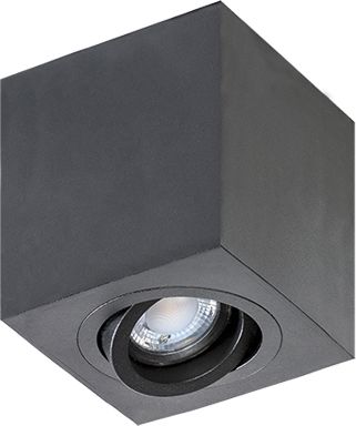 Lampa sufitowa Azzardo Lampa natynkowa Brant Square Black AZ2825