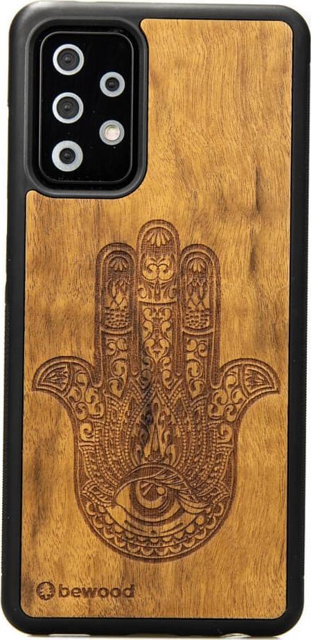 BeWood Drewniane Etui Samsung Galaxy A52/A52s 5G HAMSA IMBUIA
