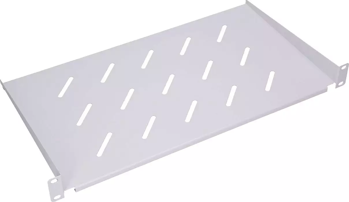 ExtraLink Półka 19" 250mm 1U Szara (EX.8666)