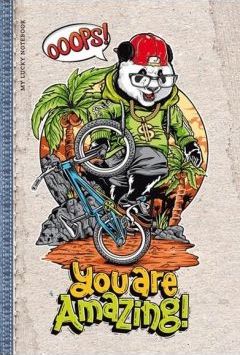 Fresh Notatnik ozdobny 143x210/64K linia Panda