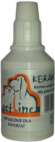 VETOQUINOL Biowet Pet Line Kerabol - krople na poprawę sierści 20ml