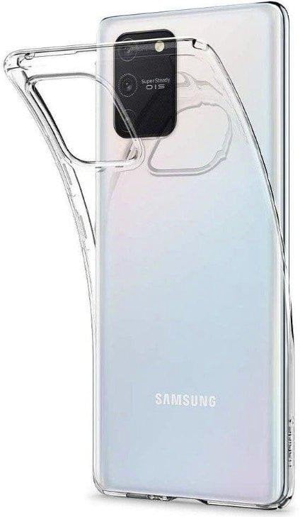 Mocco Ultra Back Case 0.3 mm Silicone Case for Samsung G770 Galaxy S10 Lite Transparent