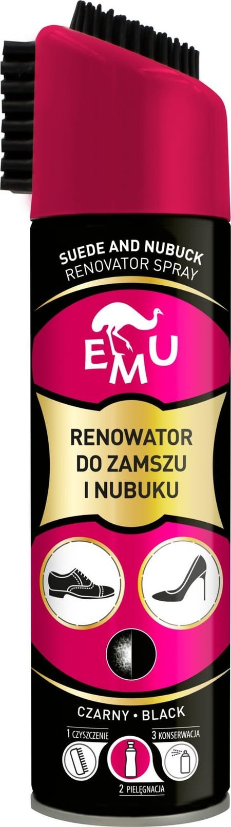 Vaco EMU Renowator do zamszu i nubuku Czarny 250 ml