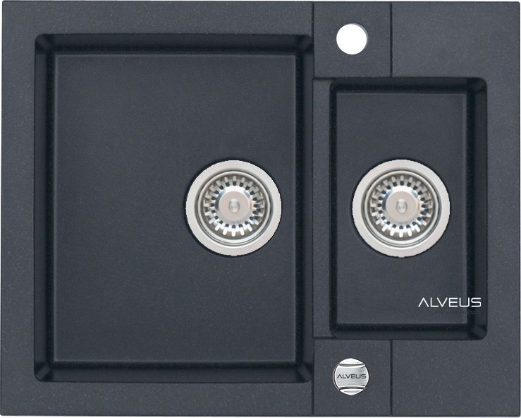 Zlewozmywak Alveus Rock 80 granitowy twilight