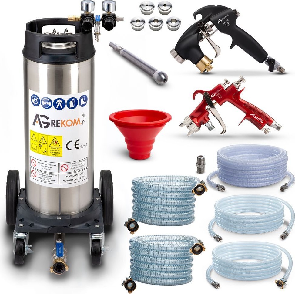 AGREKOM Agregat do tynkowania elewacji, gładzi i malowania AGREKOM 20 l