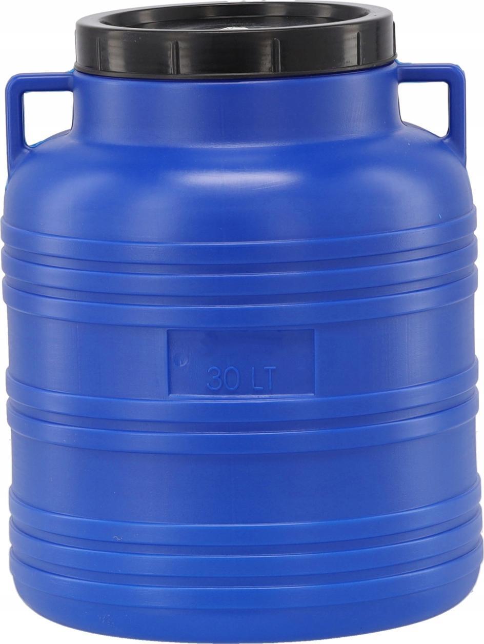 Kadax BECZKA PLASTIKOWA DO KISZENIA NA WODĘ 30L ATEST