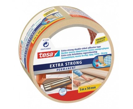 Tesa Taśma dwustronna do wykładzin Super Silna 50mm 5m H0567001