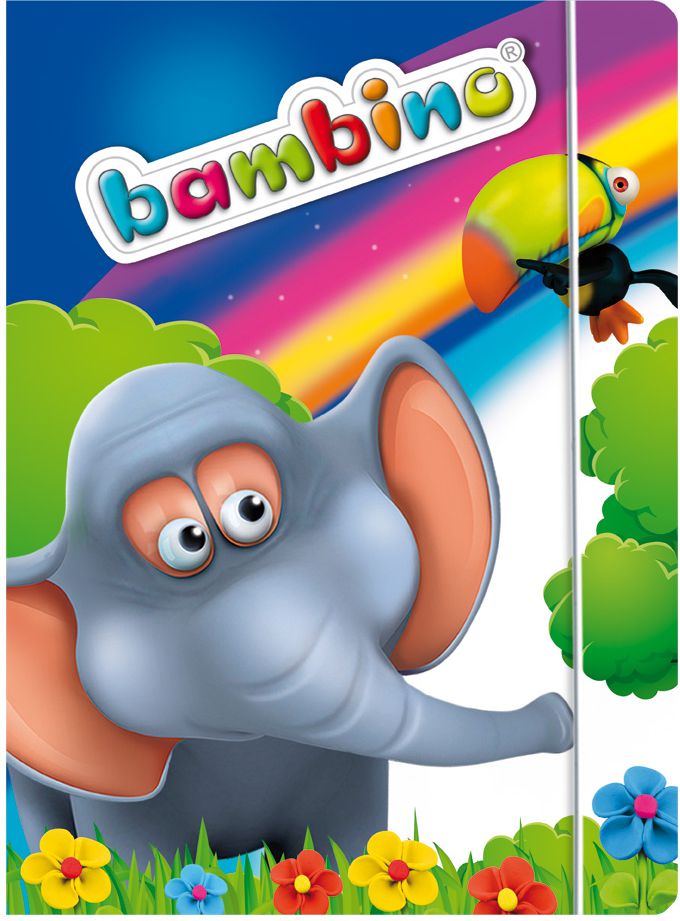 St. Majewski Teczka z gumką A4 Bambino ST - 5903235001758