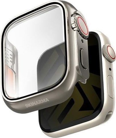 Skinarma etui Gado Pro Apple Watch 41mm titanium