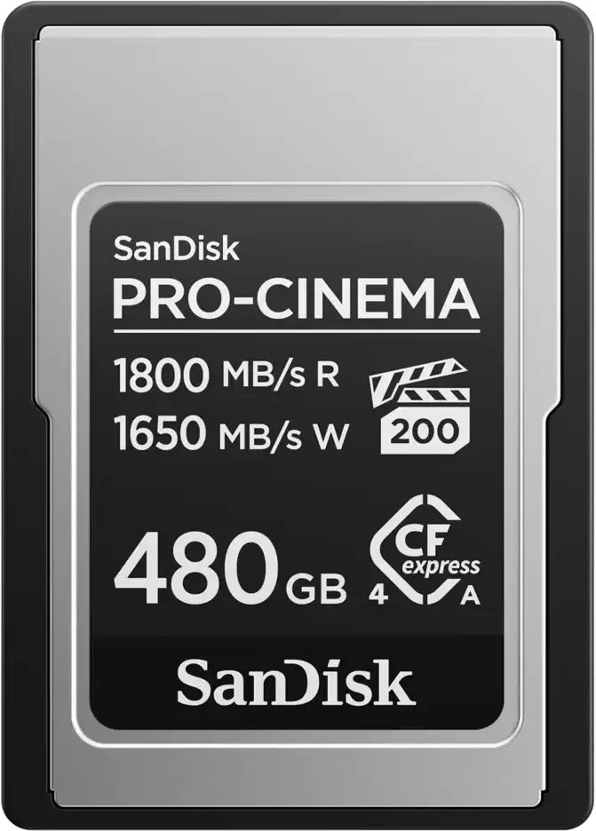 Karta SanDisk Pro Cinema CFexpress 480 GB (SDCFEA-480G-GN4NN)