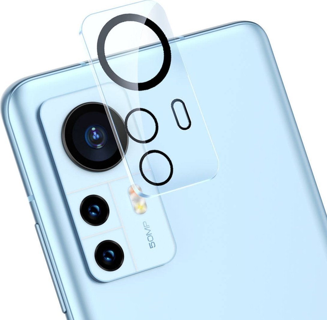 Baseus Folia na aparat Baseus Lens Protector Xiaomi 12 Pro 0.3mm przezroczysta [2 PACK]
