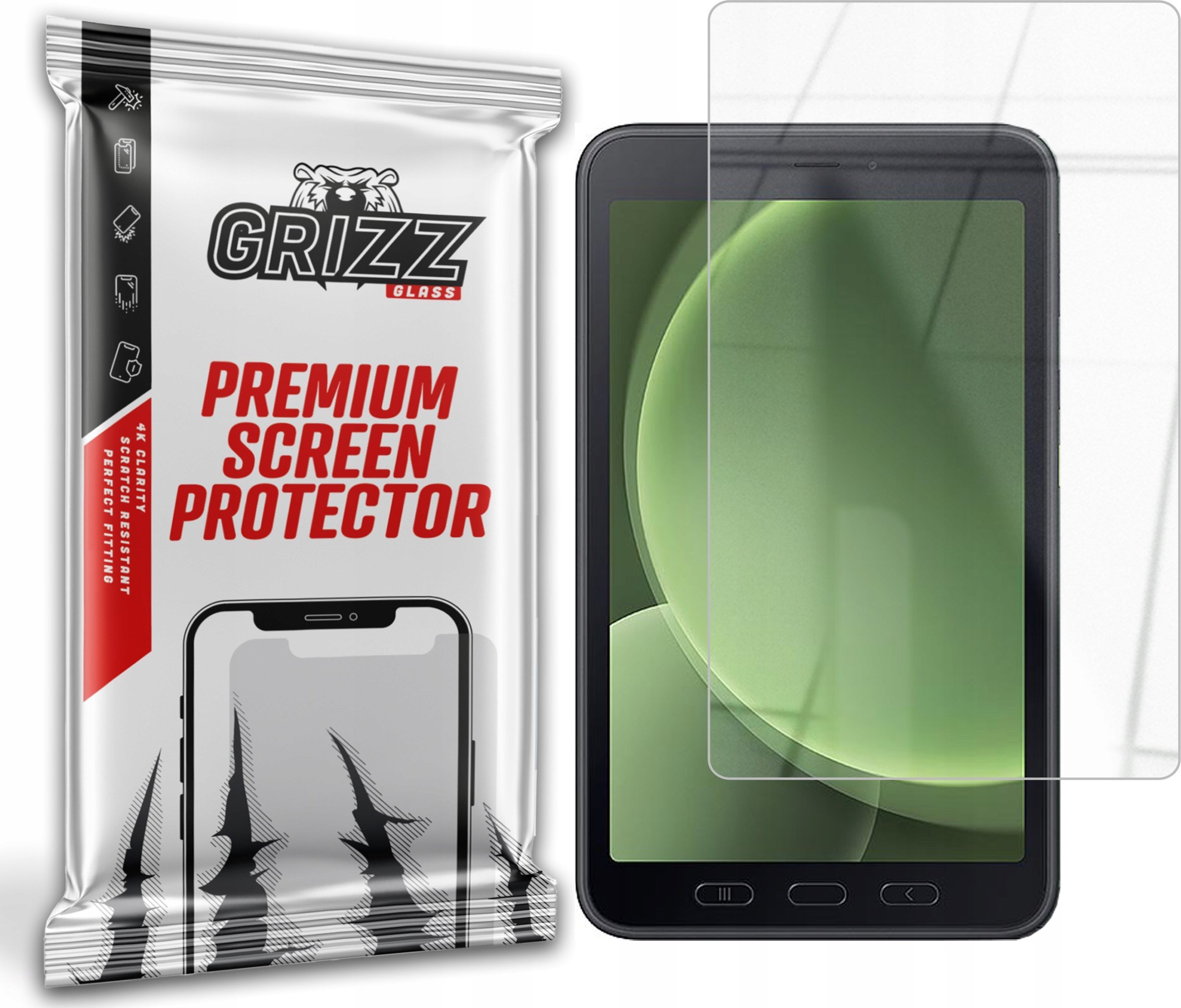 GrizzGlass Szkło hybrydowe GrizzGlass HybridGlass do Samsung Galaxy Tab Active5