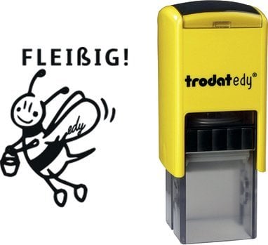 Trodat trodat Motivstempel Printy Zitronen gelb "Biene" 4922