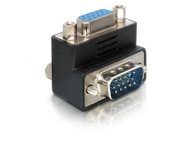 Adapter AV Delock D-Sub (VGA) - D-Sub (VGA) czarny (65171)
