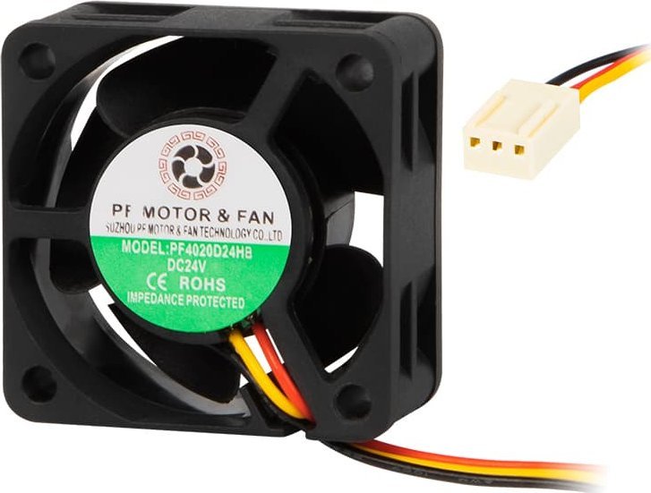 Wentylator Blow 40x20mm 24V kulkowy