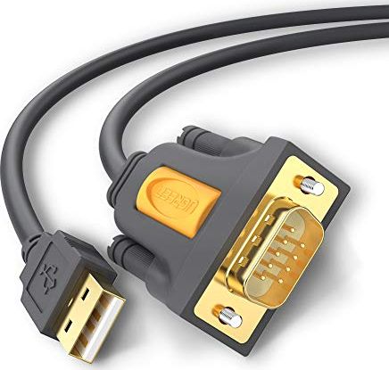 Kabel USB Ugreen USB-A - RS-232 2 m Szary (20222)