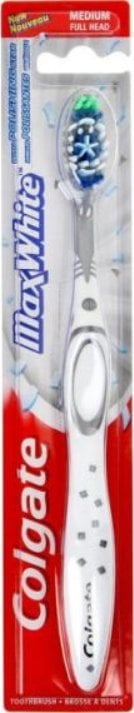Colgate Colgate, Max White, Szczoteczka do zębów, średnia, 1 sztuka (HIT)