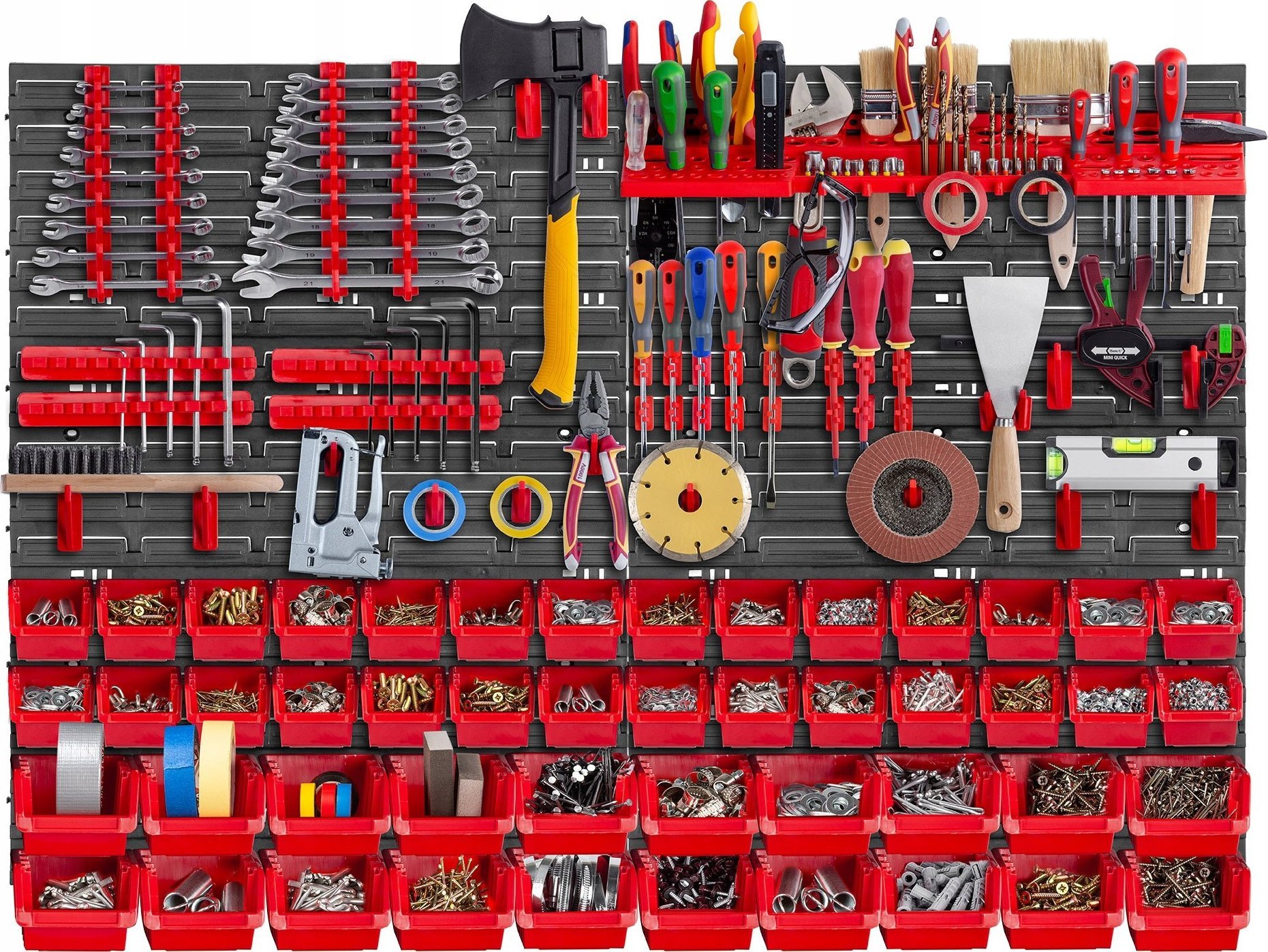 Kadax KADAX Tablica Narzędziowa Ścianka 116x78cm 89 el