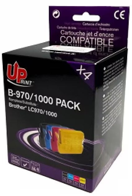 Toneris Uprint Brother LC970 BK C M Y PACK 4