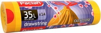 Paclan Paclan worki na śmieci zapachowe z taśmą 35L 14SZT.