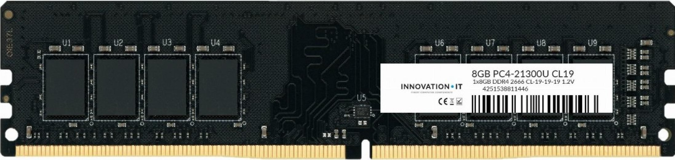 Pamięć do laptopa Innovation IT Innovation IT SO 2666 8GB CL19-19-19 1.2V moduł pamięci 1 x 8 GB DDR4 2666 Mhz
