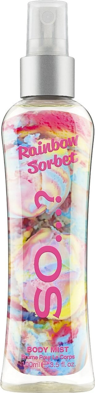 SO...? Perfumowana mgiełka do ciała Rainbow Sorbet 100 ml