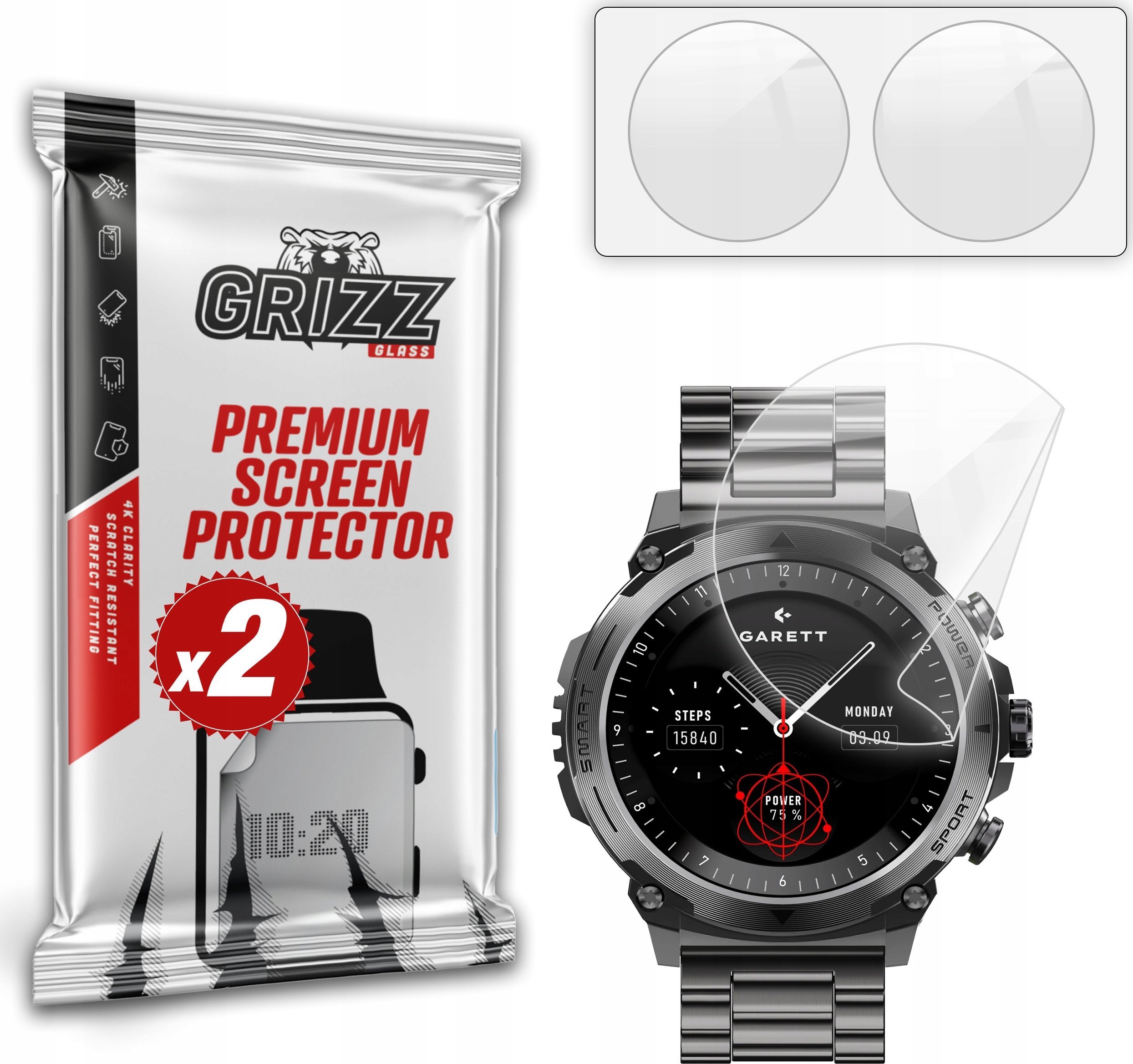 Folia ceramiczna GrizzGlass CeramicFilm do Garett Atom