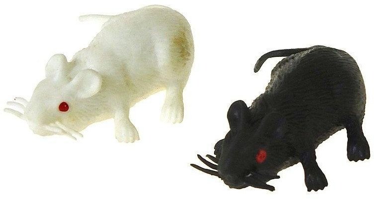 Mysz gumowa 6,5cm MIX EDUKAMP