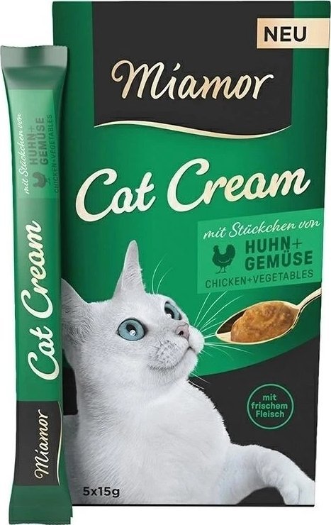 Miamor Miamor Pasta Dla Kota Kurczak Warzywa 5x15g