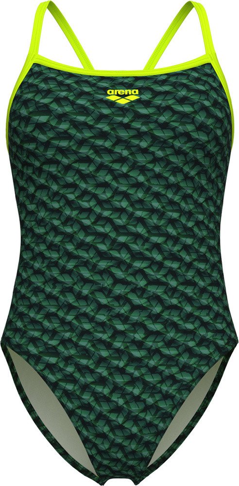 Damski Strój Kąpielowy Women's Arena Monogram Swimsuit Challeng dress blues rozmiar 30