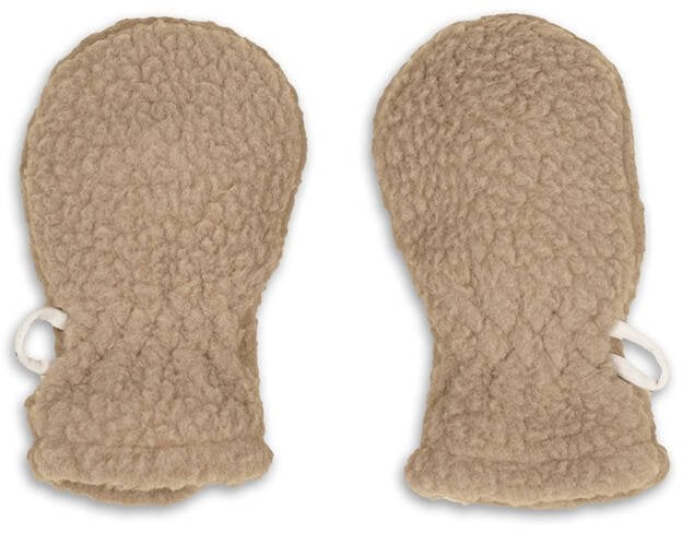 Jaunums! Lodger Mittens Teddy bērnu cimdiņi Beige 0-12m MTT 630_0-12