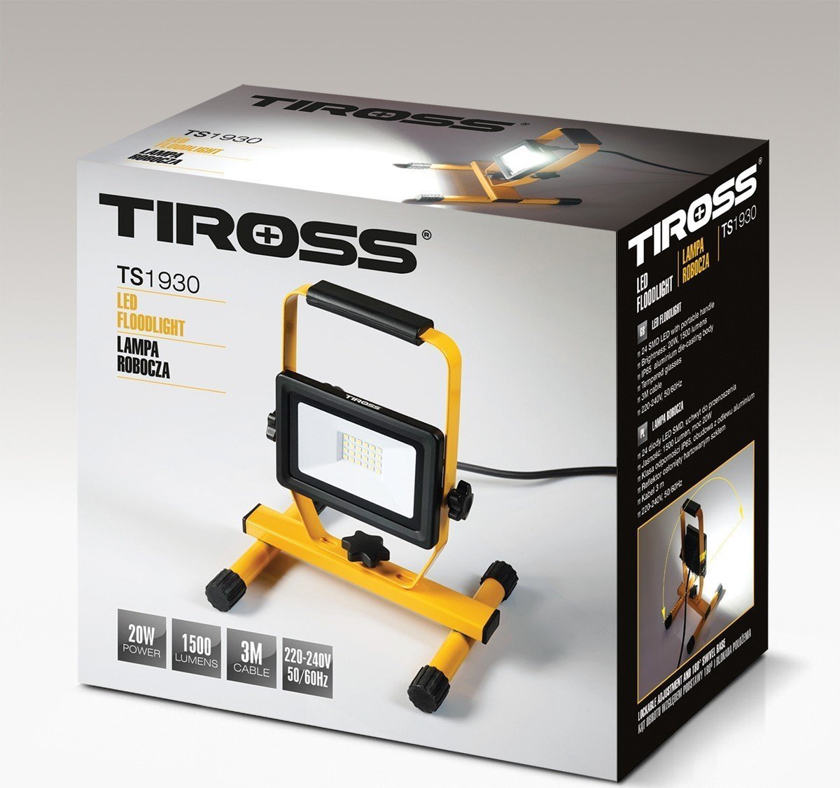 Tiross Lampa robocza TS-1930 Tiross