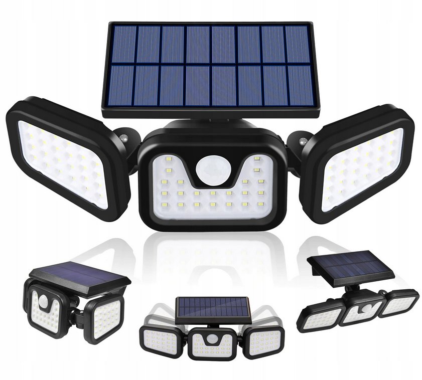 LAMPA SOLARNA 3w1 z czujnikiem ruchu i zmierzchu