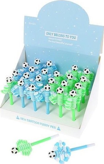Długopis ozdobny z piłką (24szt)
