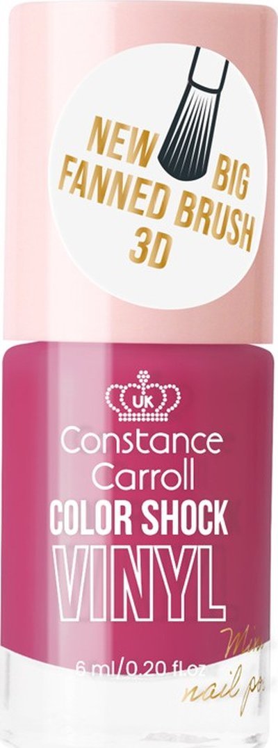 Constance Carroll Color Shock Lakier do paznokci z winylem Mini 6ml Fuchsia (16)
