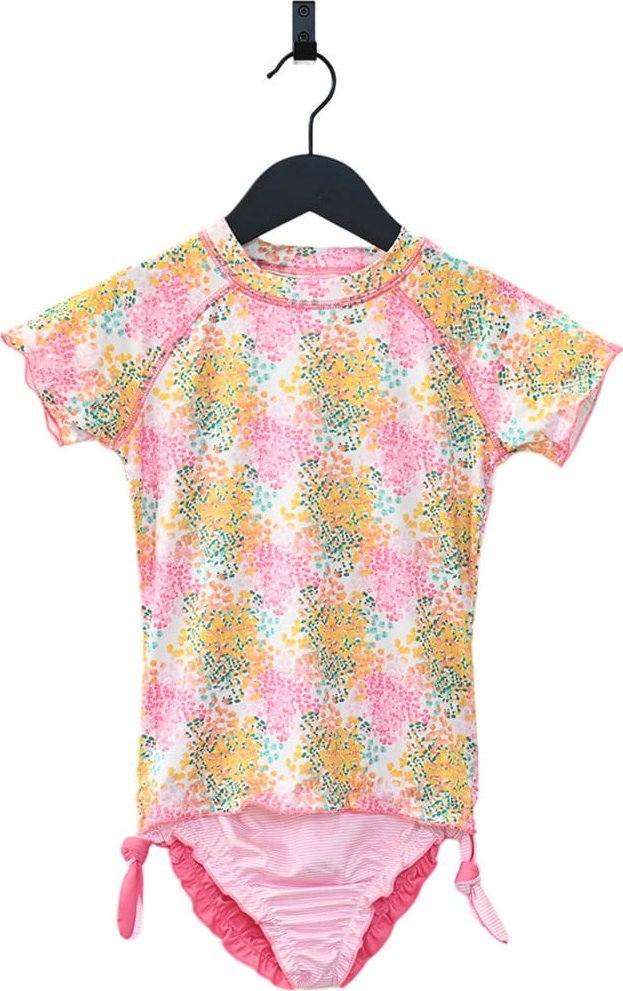 DucKsday Dwuczęściowy kostium UV dla dziewczynki koszulka majtki, Ducksday, Lula, 4 latka, 98-104